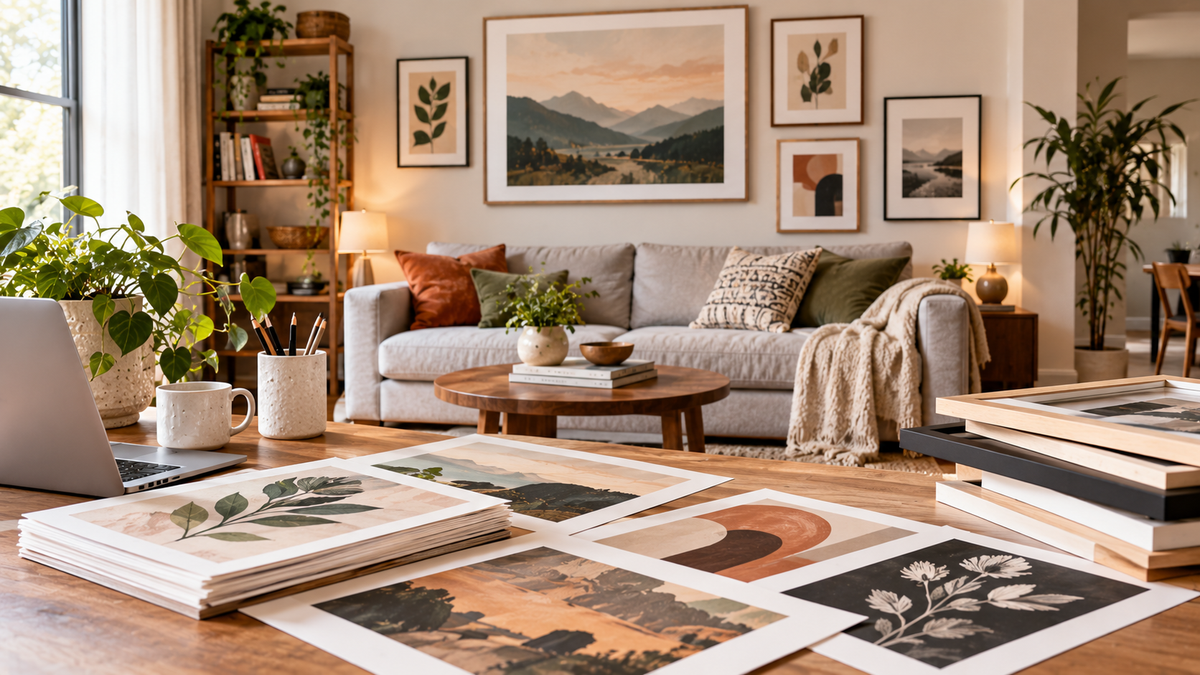 Printable Wall Art on a Budget: Affordable Ways to Decorate Without Sacrificing Style