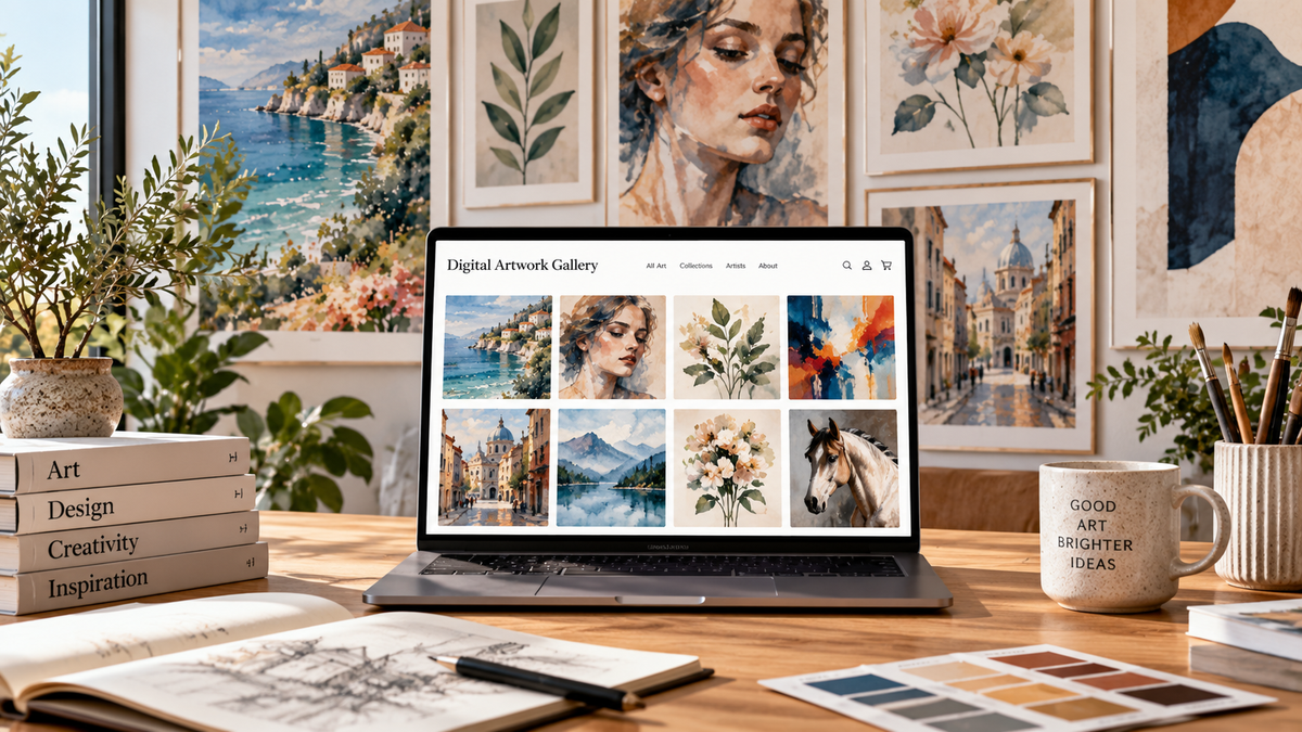 Digital Artwork Gallery: How to Find High-Resolution Art for Creative and Commercial Projects