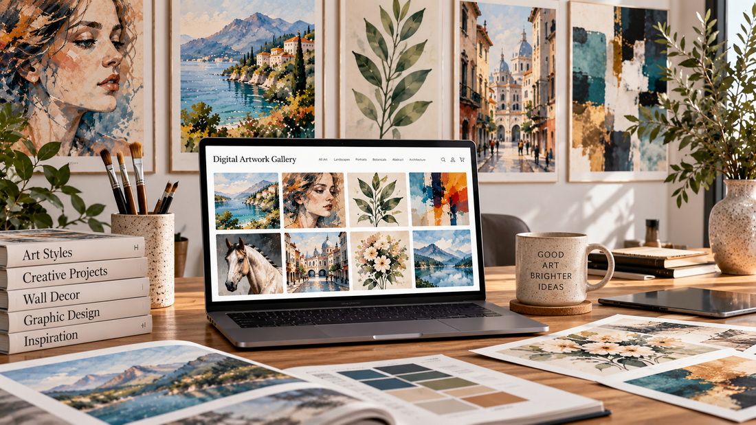 Digital Artwork Gallery: A Practical Guide to Choosing Art by Style, Subject, and Intended Use