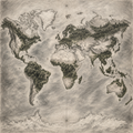 Canopy Across the Continents — Graphite, Renaissance by Digital Artwork Gallery’s “Leonardo da Vinci-Inspired” GPT