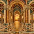 Mosaic, Classicism, Grand Arcade by Digital Artwork Gallery